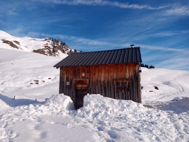 © Snowshoeing day with Swiss fondue in a private chalet - Mathias Mercier