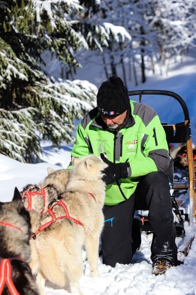 © Dog sledding in Praz de Lys - De beaux lents demain