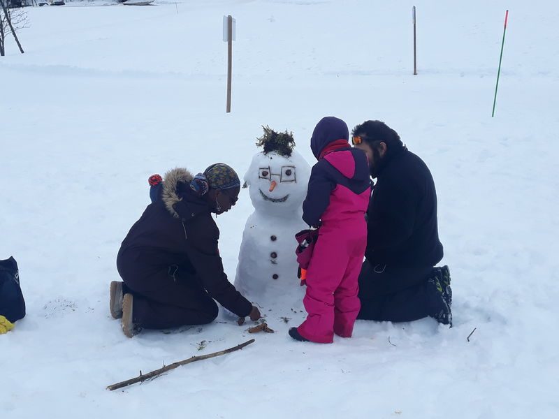 © Snowman contest - Praz de Lys Sommand Tourisme