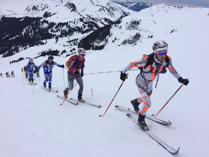 © Les Pointes Blanches" ski-mountaineering race - 6th edition - Praz de Lys Sommand Ski Alpinisme