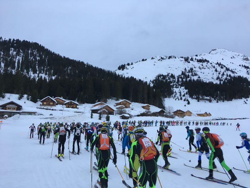 © Les Pointes Blanches" ski-mountaineering race - 6th edition - Praz de Lys Sommand Ski Alpinisme