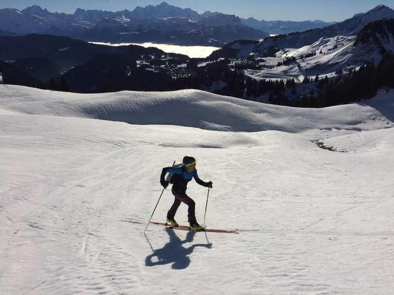 © Les Pointes Blanches" ski-mountaineering race - 6th edition - Praz de Lys Sommand Ski Alpinisme