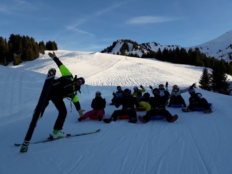 © Giant sledge descent - Praz de Lys Sommand Tourisme