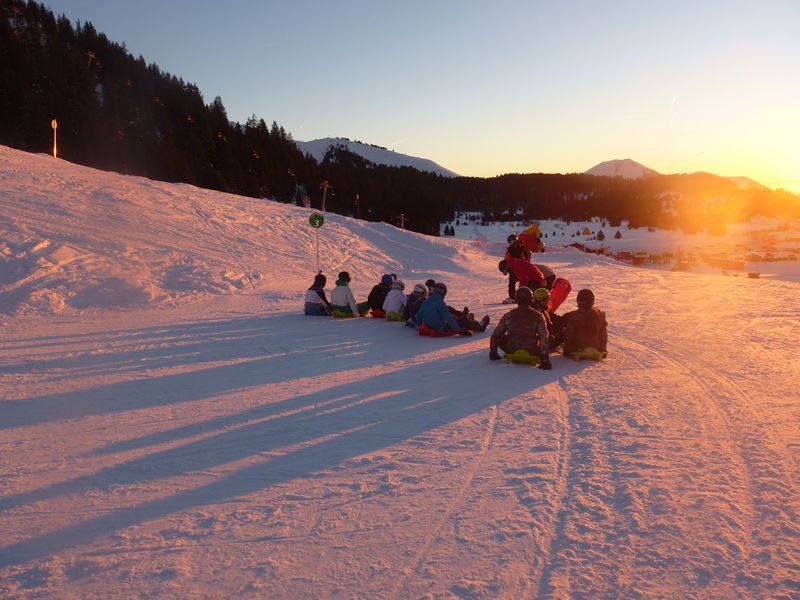 © Toddler sled - Praz de Lys Sommand Tourisme