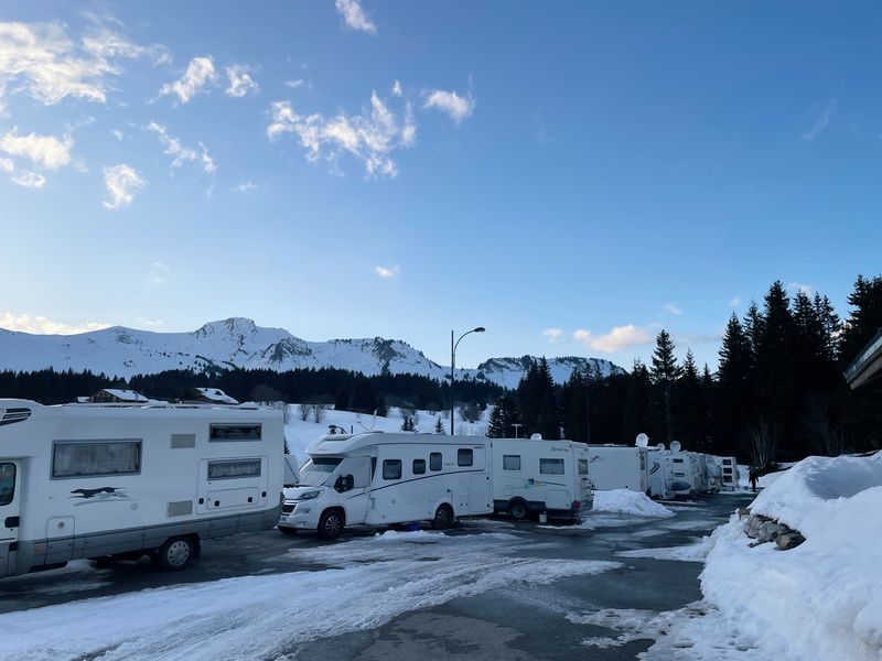 © Camping car Area - Praz de Lys Sommand Tourisme