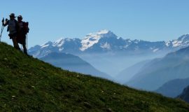 the Mont Blanc hiking