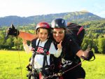 © Paragliding first flight - Discovery flight - Les Hirondailes