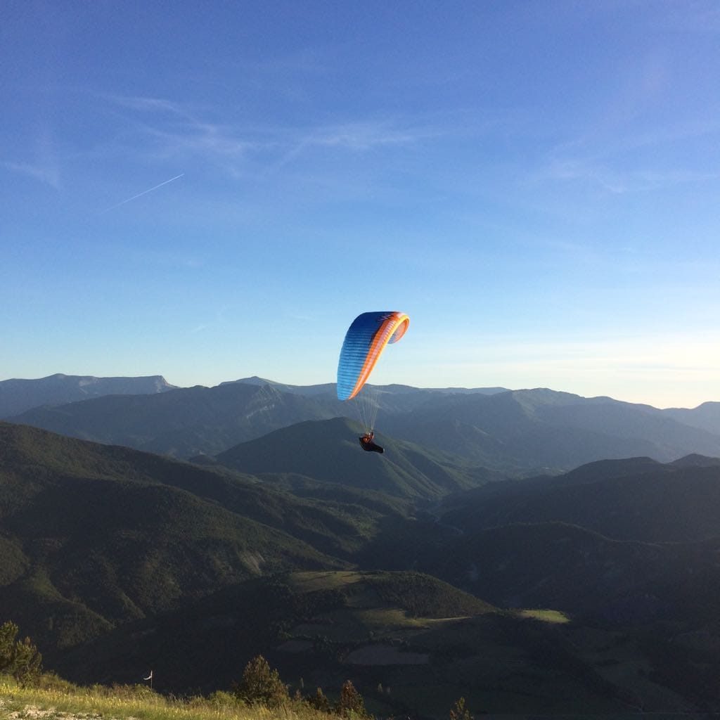 © Paragliding first flight - Passionate flight - Les Hirondailes