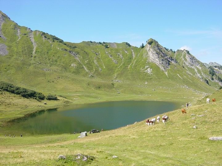 © Lac de Roy - Praz de Lys Sommand Tourisme