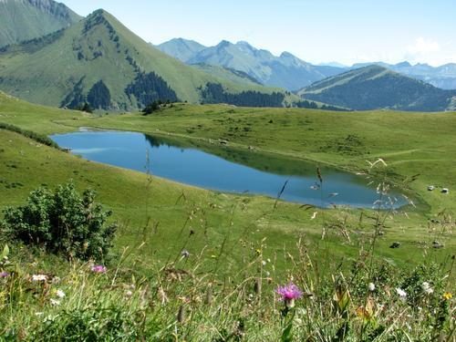 © Lac de Roy - Praz de Lys Sommand Tourisme