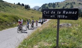 Col de la Ramaz tourist route