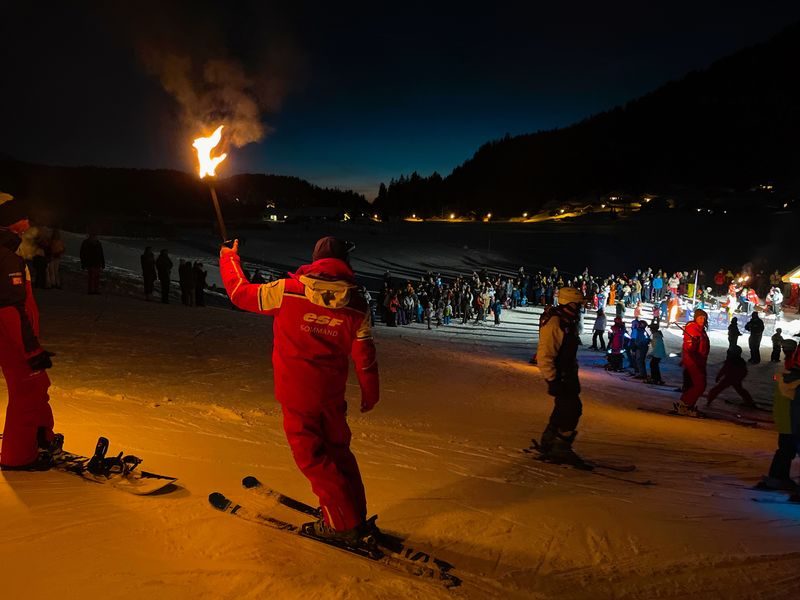 © Torchlight procession - Praz de Lys Sommand Tourisme