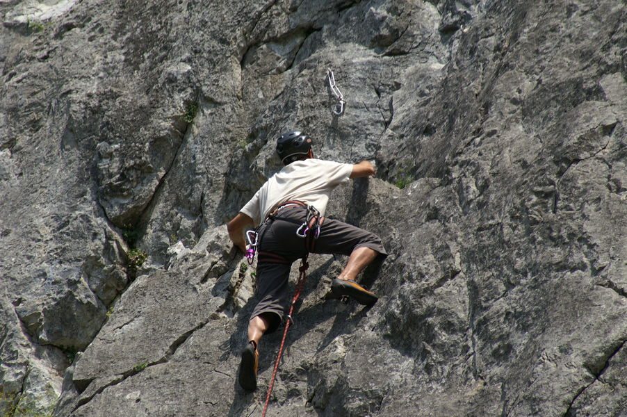 Saint Grat Chapel climbing rock