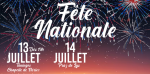 © National Day : fireworks - Fête nationale TAN PDL