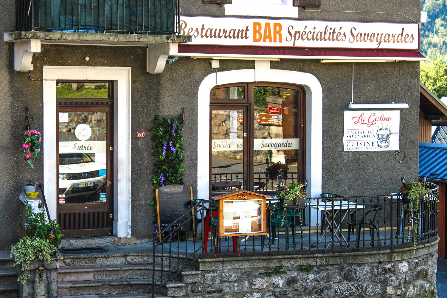 © Restaurant La Galine - Praz de Lys Sommand Tourisme