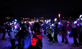 Les p'tits flambeaux - Charity torchlight descent