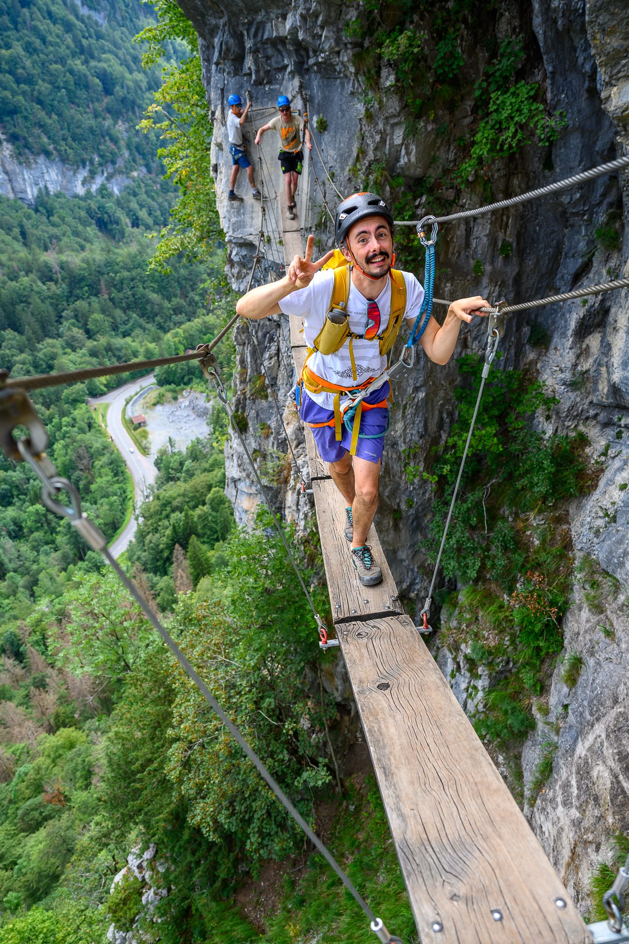 © Via Ferrata outing with Via du Giffre - Jules Buteau