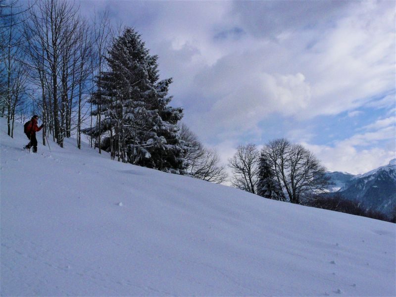 © Snowshoeing and panorama - Pauline Pretet