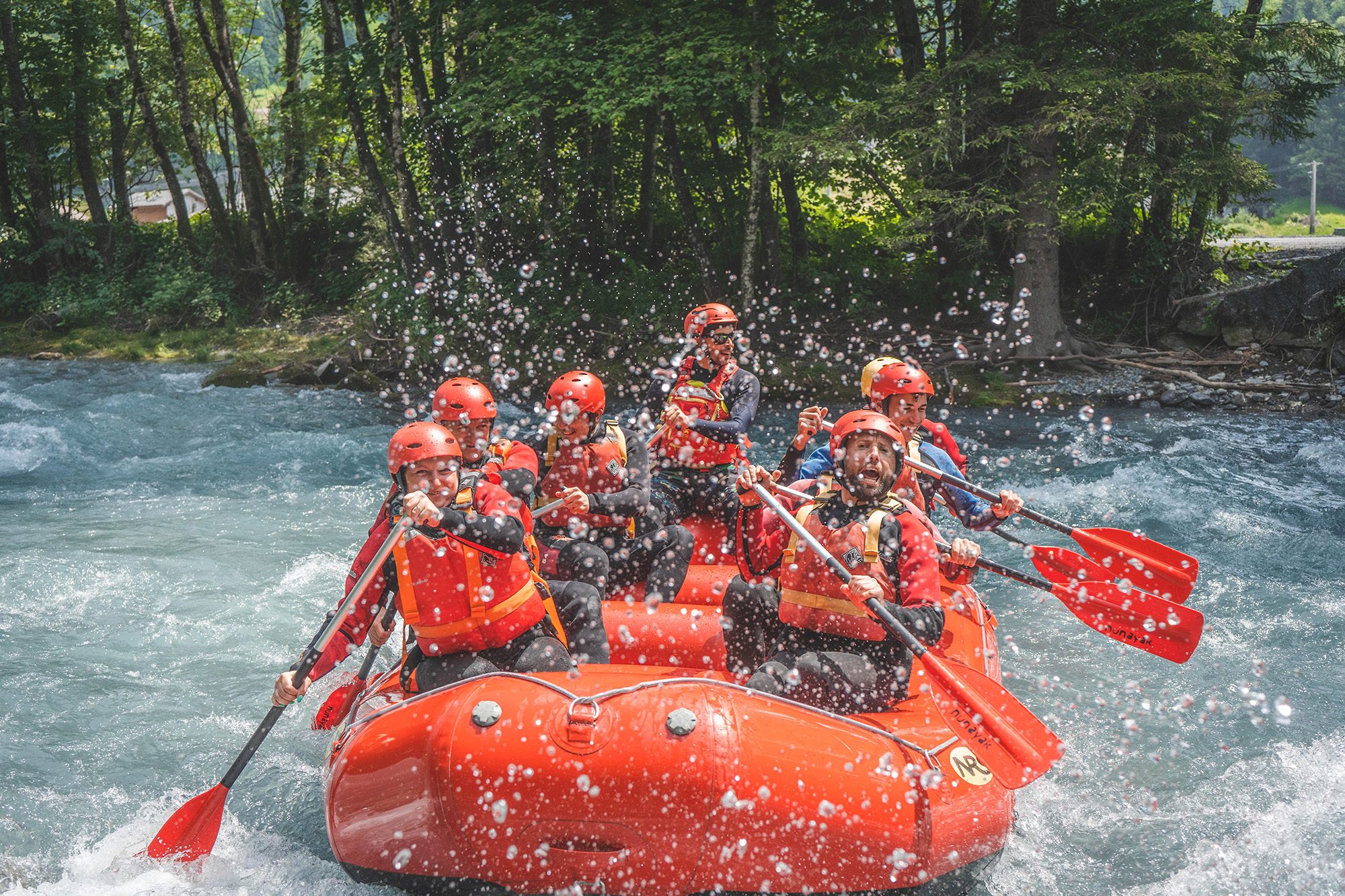 © Rafting trip on the Giffre river - Nunayak