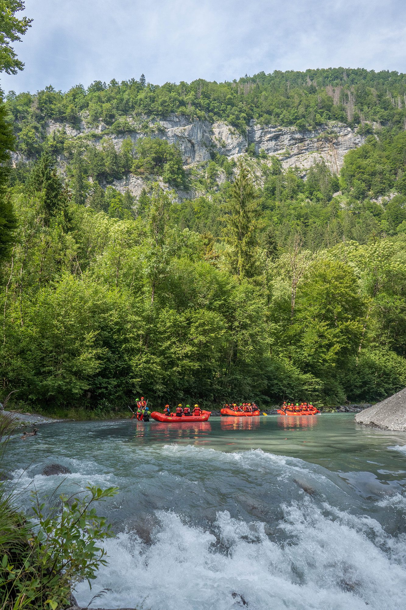 © Rafting trip on the Giffre river - Nunayak