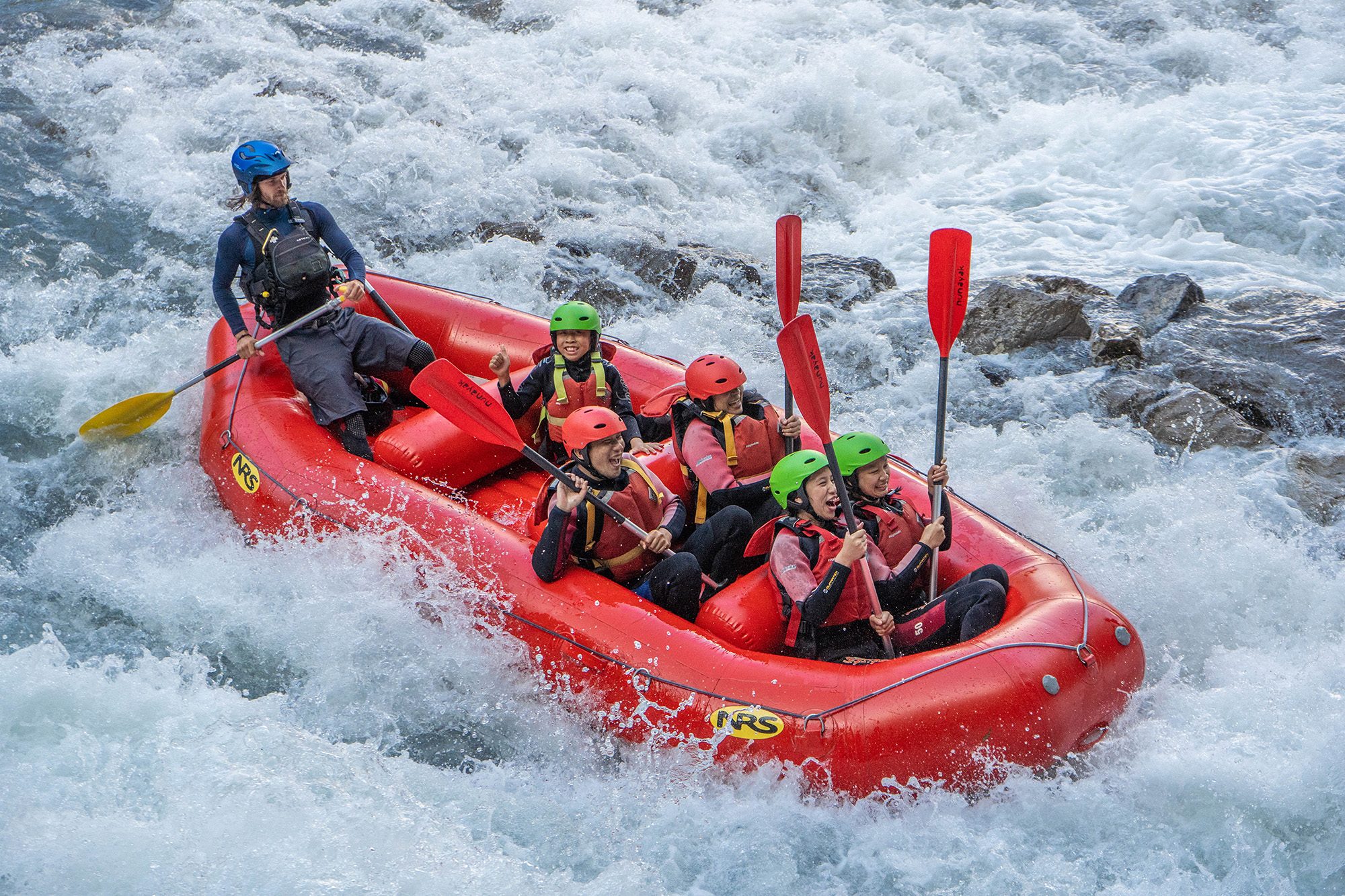 © Rafting trip on the Giffre river - Nunayak