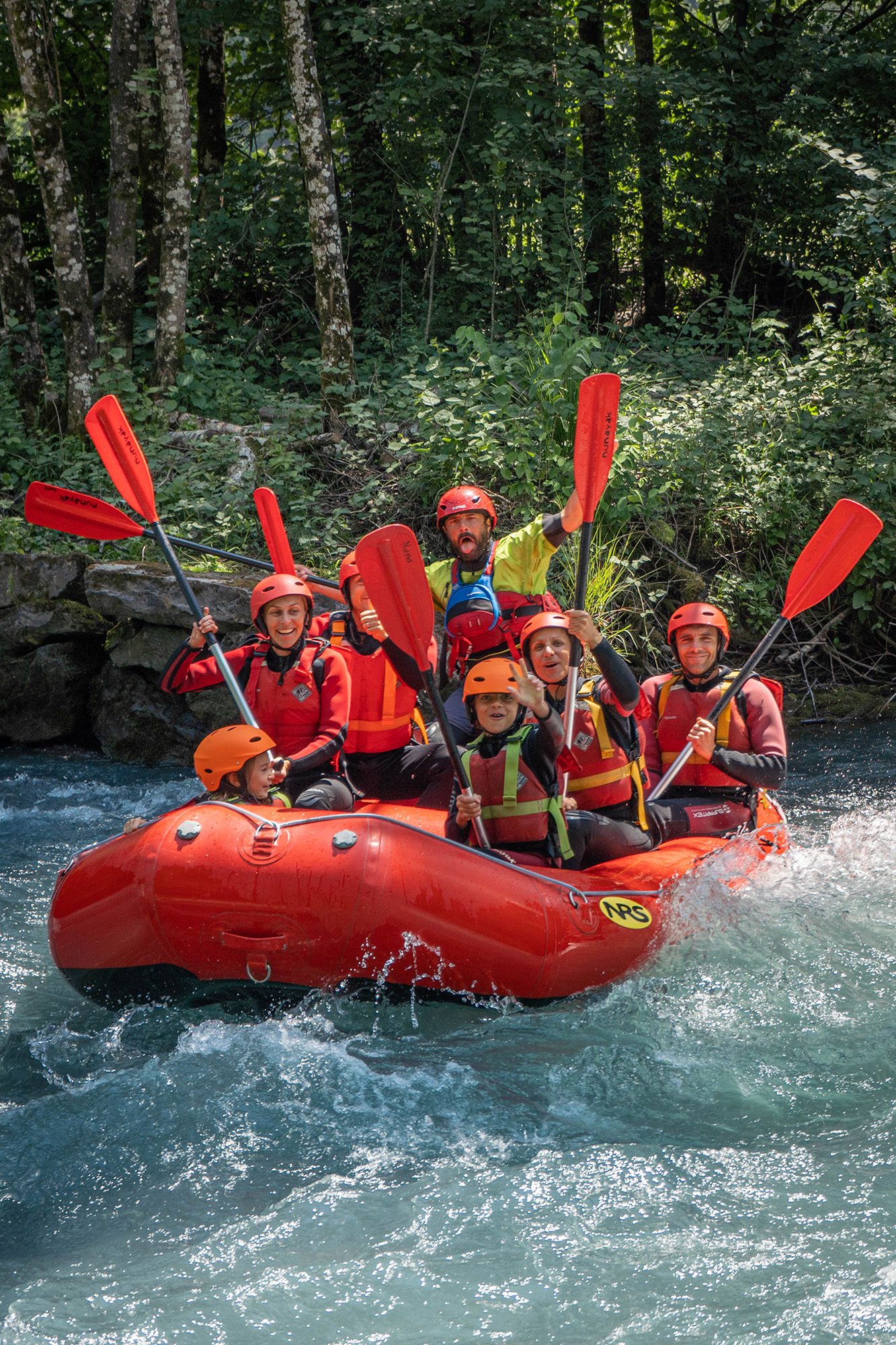 © Rafting trip on the Giffre river - Nunayak