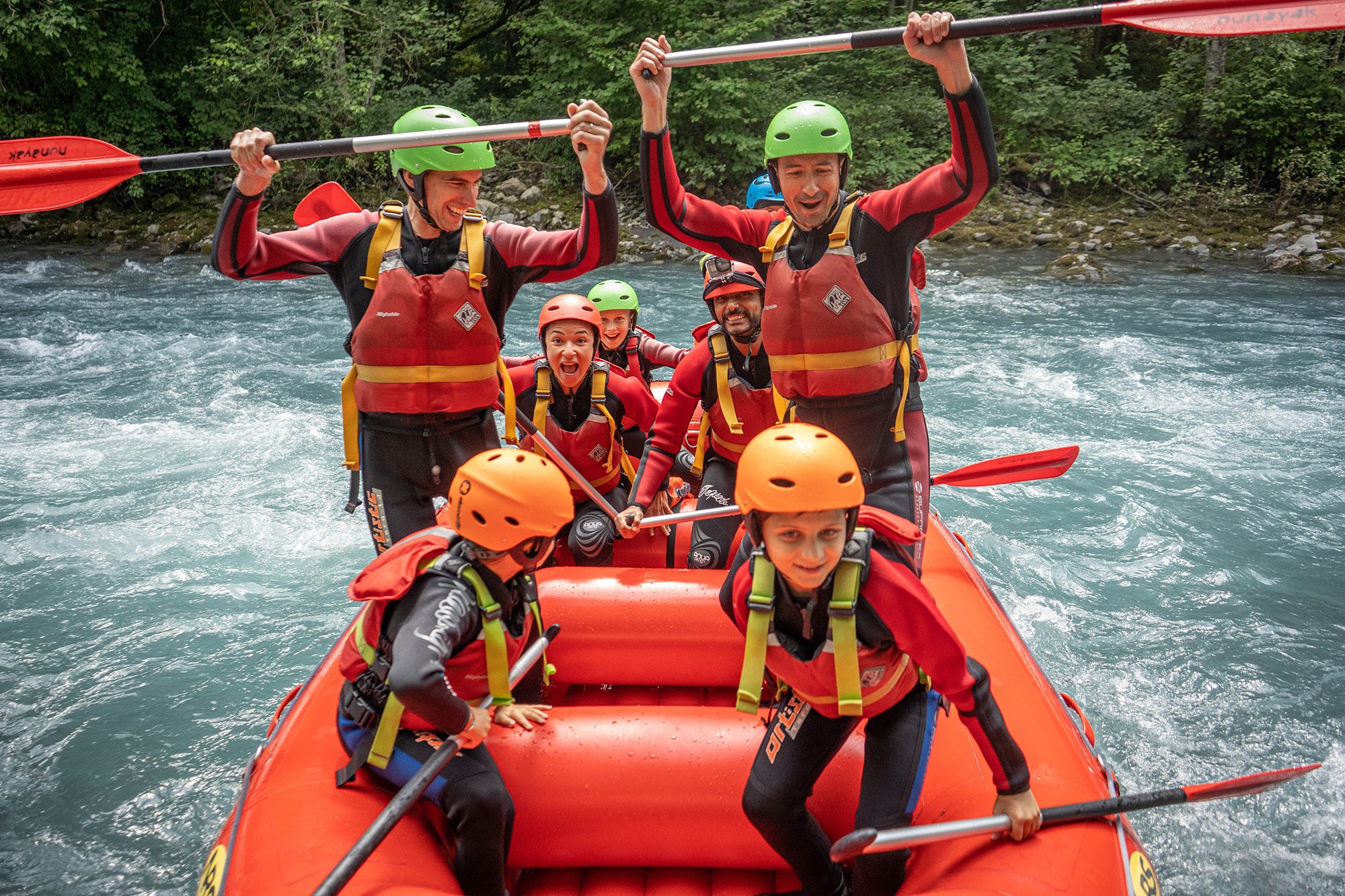 © Rafting trip on the Giffre river - Nunayak