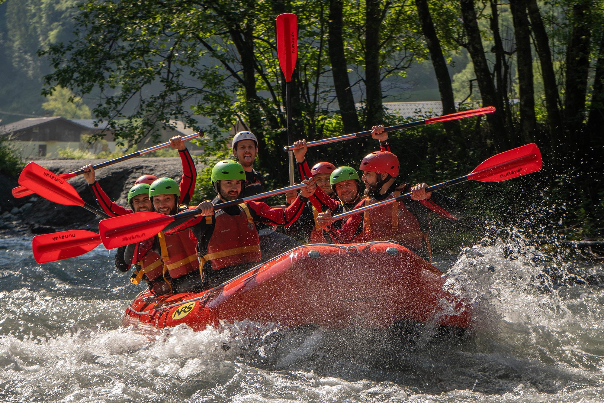 © Rafting trip on the Giffre river - Nunayak