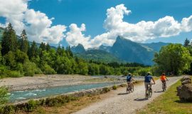 Giffre mountain bike loop: Samoëns - Morillon