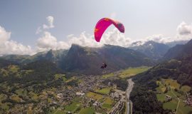 Paragliding first flight - Passionate flight