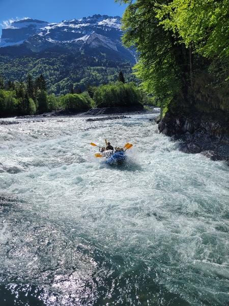 © Rafting down the Giffre - altitude rafting