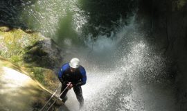 Canyoning trip in Haute-Savoie