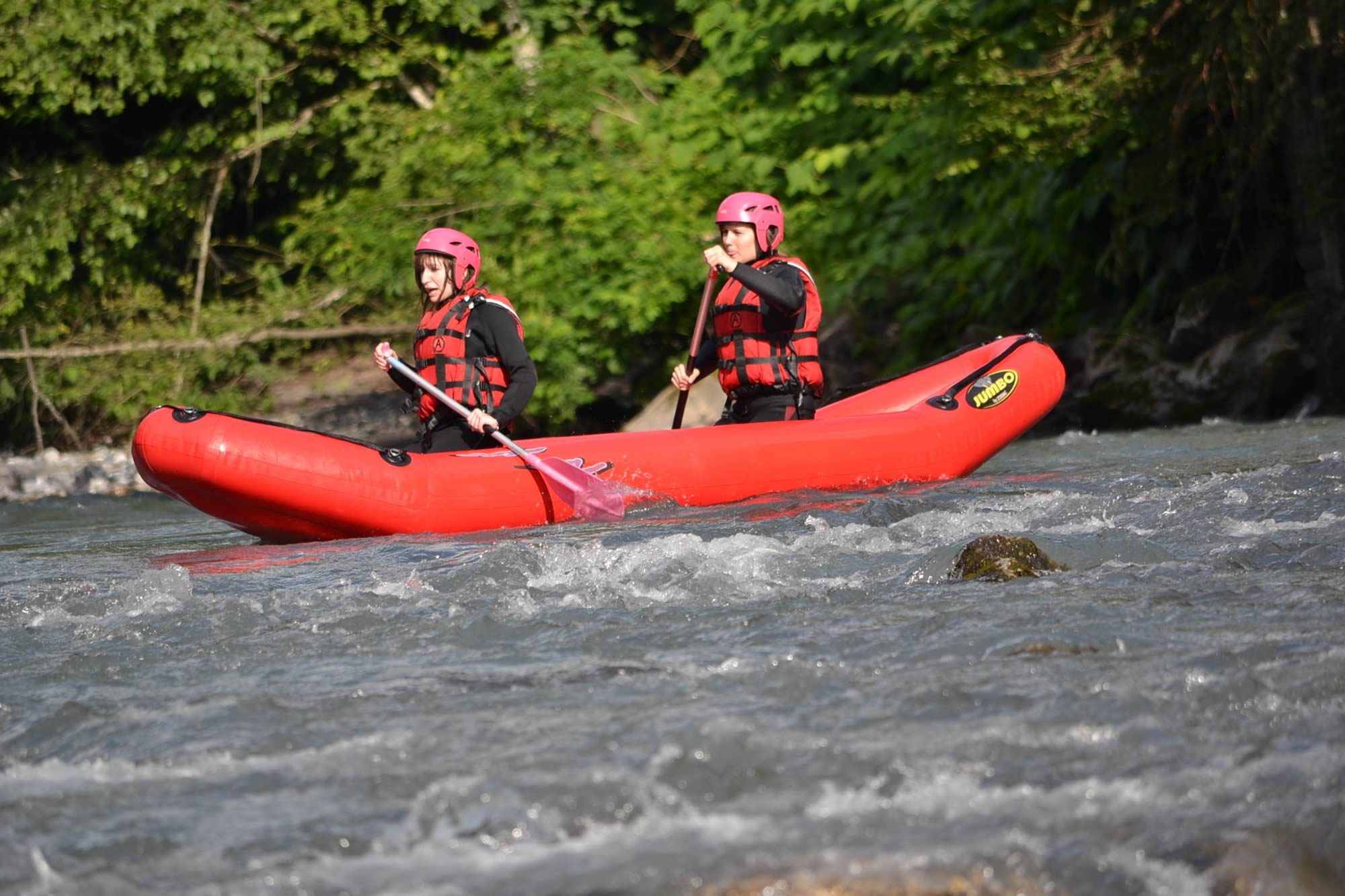 © Rafting, canoraft inflatable canoe, airboat inflatable kayak - © Rafting Indian canoraft