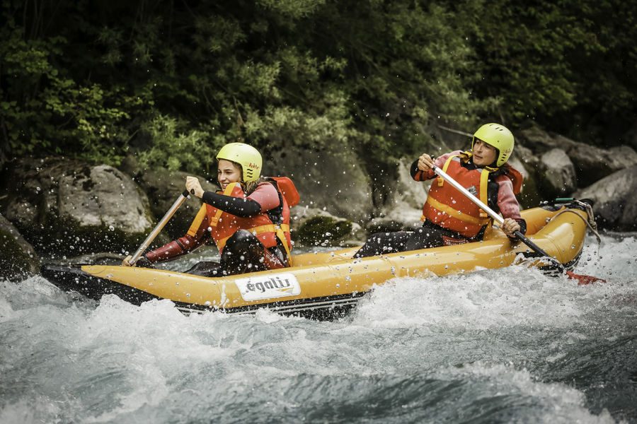 © Cano-raft trip on the Giffre river - NUNAYAK