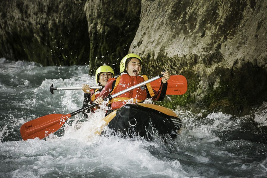 © Cano-raft trip on the Giffre river - NUNAYAK