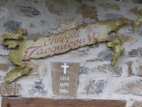 © Jacquicourt Chapel - Mairie Verchaix