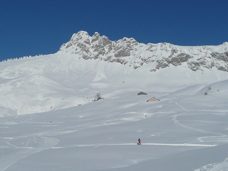 The Col de la Ramaz from Sommand