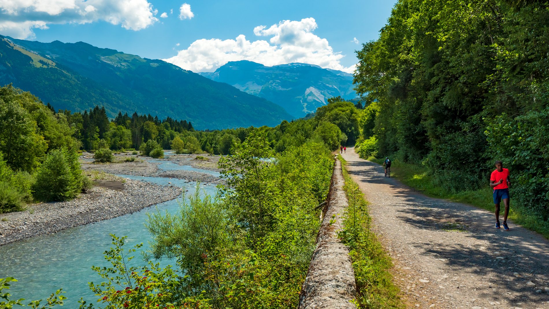 © “Au fil du Giffre” green path - Gilles Piel