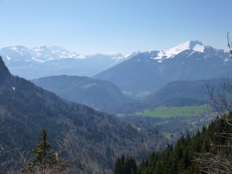 Panorama from the Sommand road