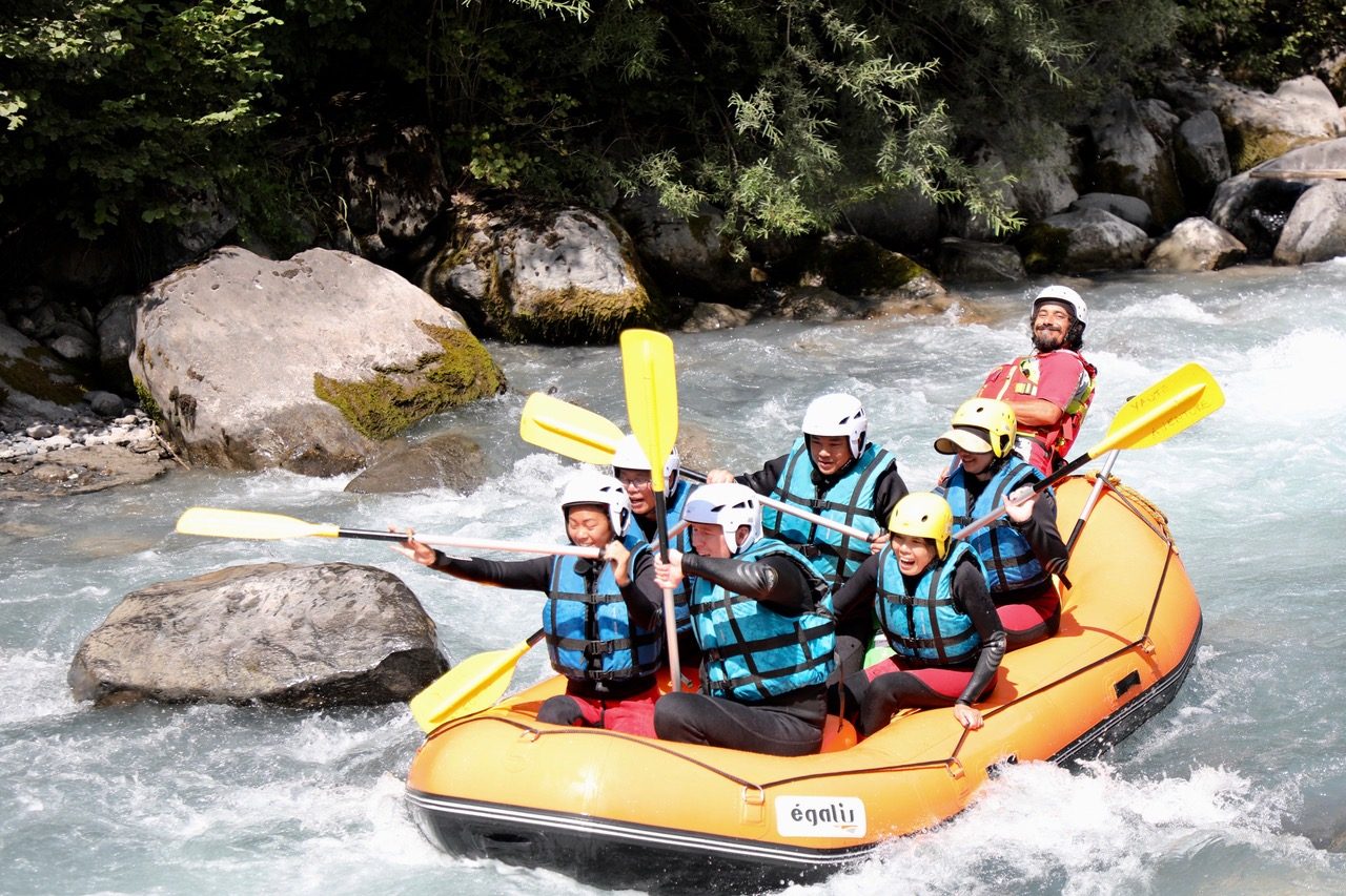 © Rafting down the Giffre - Yaute Rafting Aventure