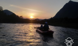 Evening rafting experience + meal