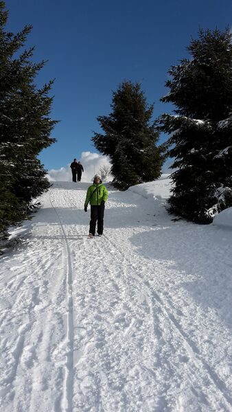 Crossing the Ramaz from Praz de Lys