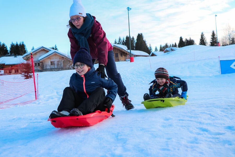 © Beuloz sledging run - De Beaux Lendemains