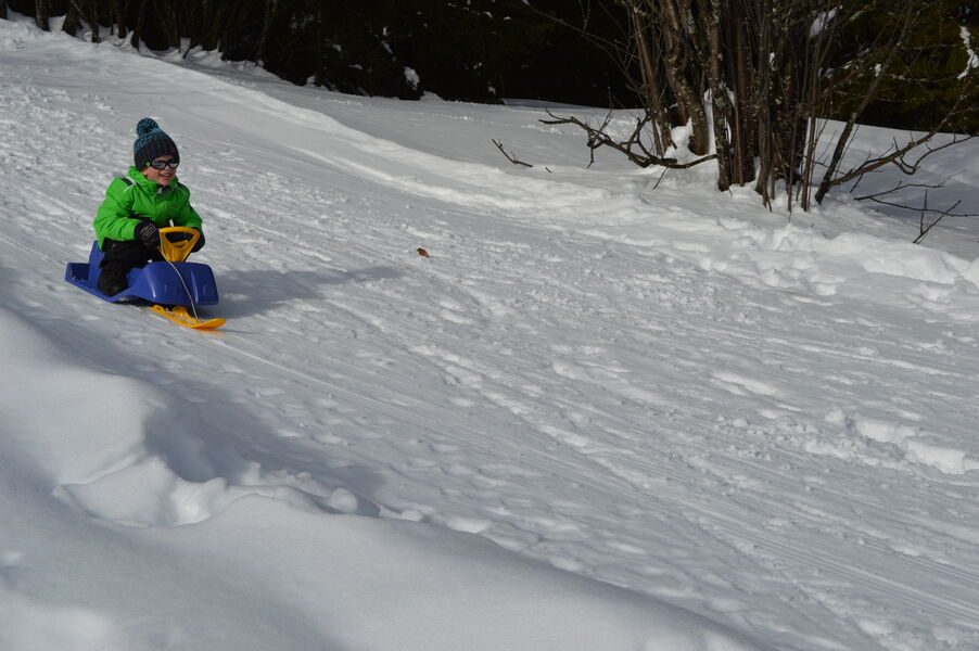 © Résidences sledging run - Praz de Lys Sommand Tourisme