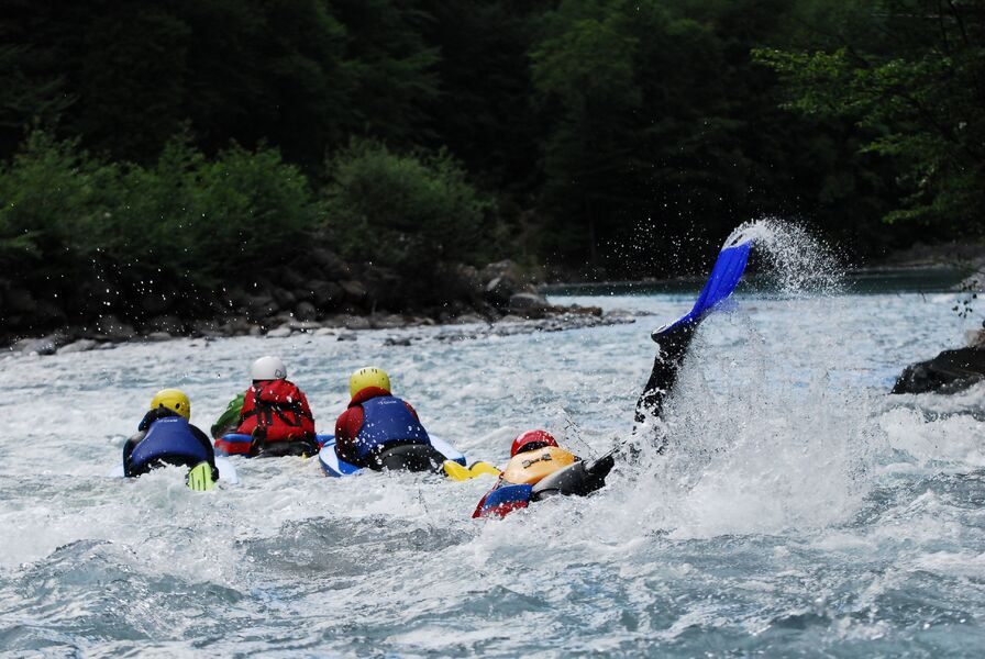 © Hydrospeed trip on the Giffre river - Nunayak