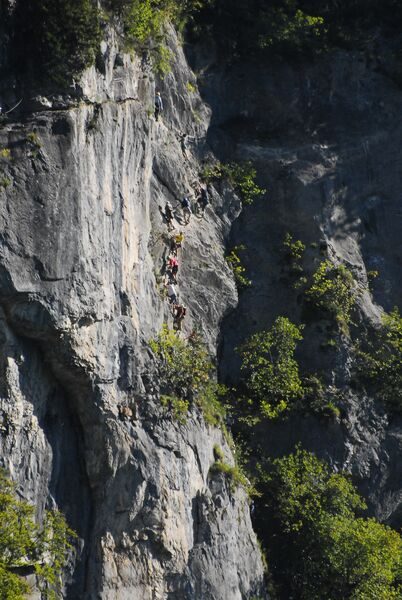 © Via ferrata day in the Giffre valley - Nunayak