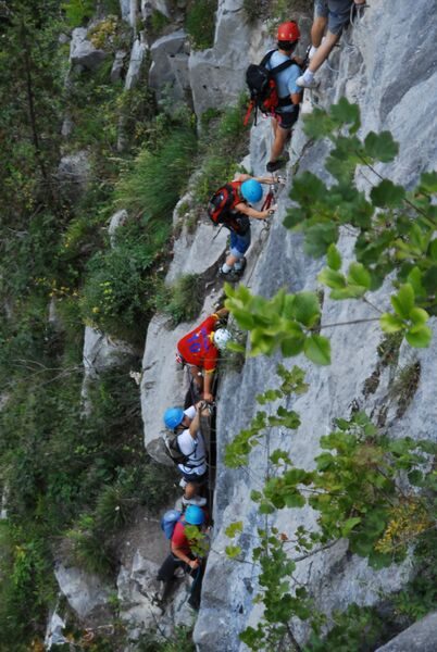 © Via ferrata day in the Giffre valley - Nunayak