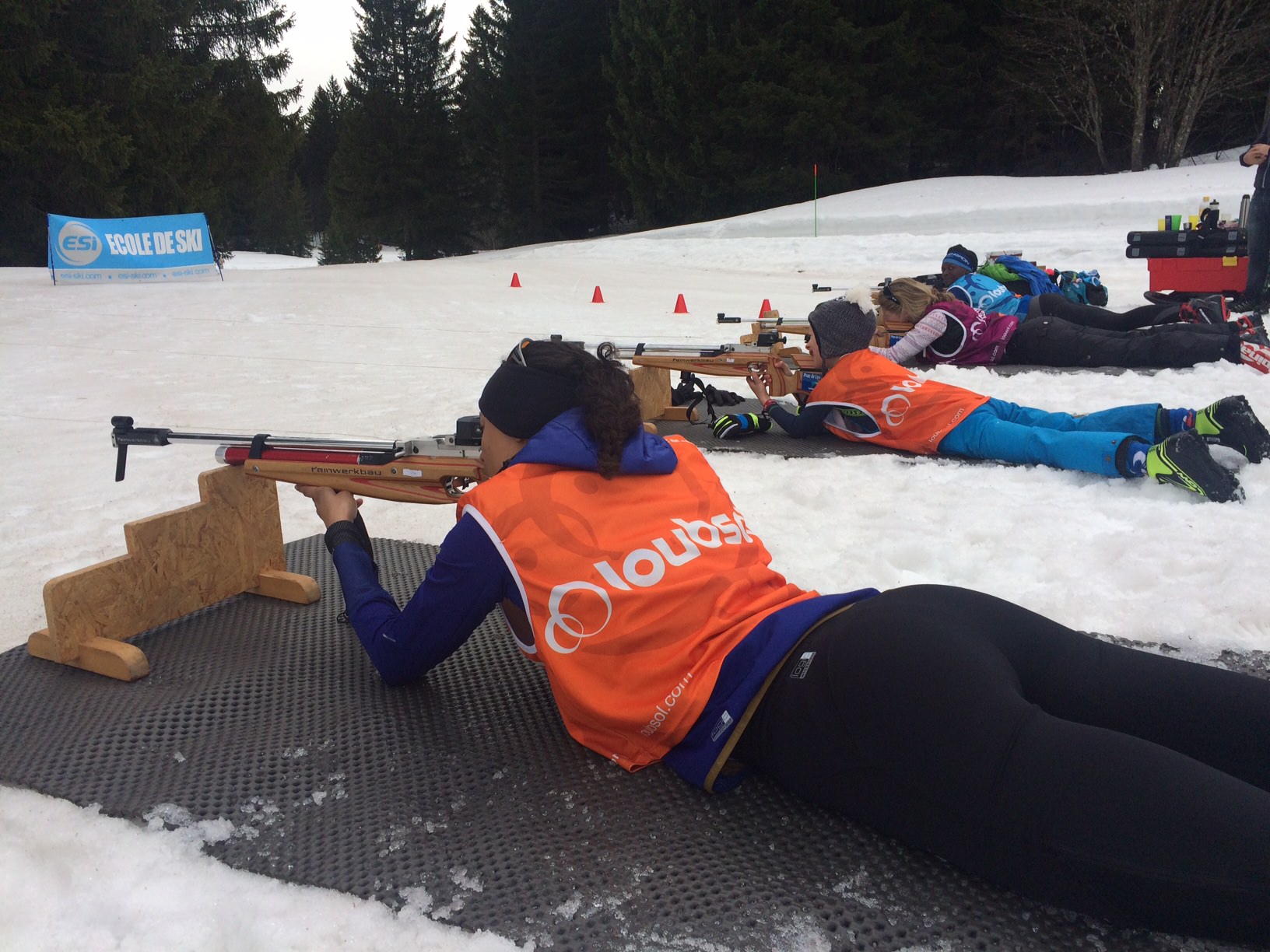 Initiation au biathlon - Praz de Lys Sommand