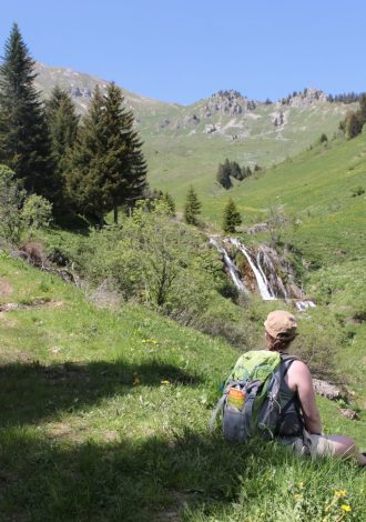 Cascade des Munes - Randonnées d'été en famille - Praz de Lys Sommand