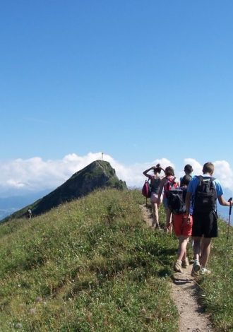 Randonnée en famille - Praz de Lys Sommand